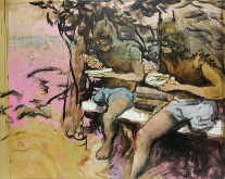 Natalia_Laluq_painting_Batmen and War Batmen (f82b)